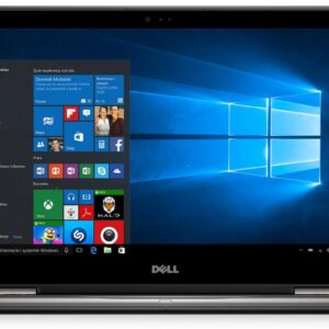 Laptop DELL, INSPIRON 5579, Intel Core i5-8250U, 1.60 GHz, HDD: 256 GB, RAM: 8 GB, webcam