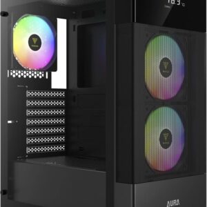 Carcasa Gamdias Aura GC5 Elite aRGB Black