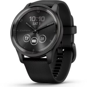 SmartWatch Garmin Vivomove Trend, WW, Silicone, Black