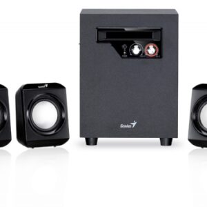 BOXE 5.1 GENIUS 'SW-5.1 1020', RMS: 2.3Wx5 + 14.5Wx1, black, '31731004100' (include timbru verde 1 leu)