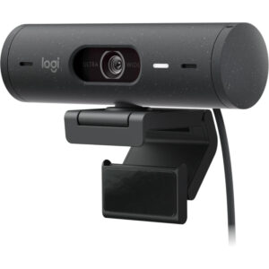 Camera Web Logitech Brio 500 FHD Autofocus, USB-C, Microfon, Graphite