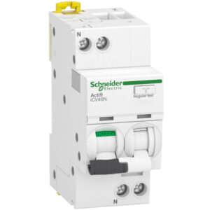 Intrerupator automat cu diferential RCBO Acti9, iCV40N 1P+N 32A 6kA 30MA tip A, curba C Schneider A9DC3632