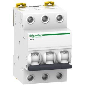 Siguranta automata Acti9 IK60N, 3P, 50A, curba B Schneider A9K23350