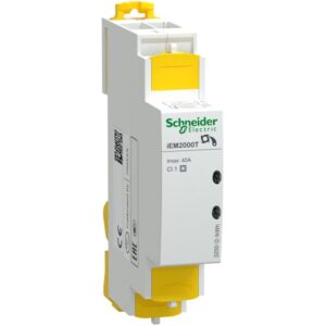 Contor putere monofazat modular Iem2000T - 230V - 40A iesire impuls fara afisaj Schneider A9MEM2000T