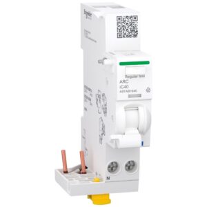 Acti9 AFDD, bloc auxiliar detectie arc electric,1P+N 40A, pentru iC40 Schneider A9TAB1640