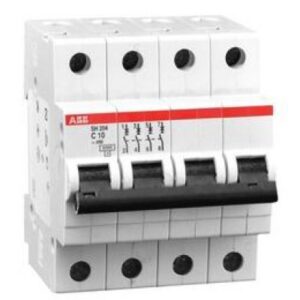 Siguranta automata 4P 10A 4.5kA ABB 2CDS244001R0104