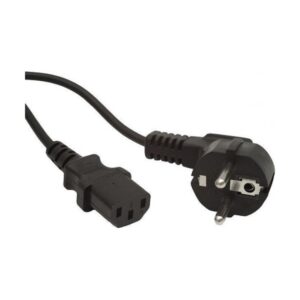 Cablu Alimentare cu priza Shuko cu impamantare si pini de 4.9mm, lungime cablu: 5m, bulk, Negru, GEMBIRD (PC-186-VDE-5M)