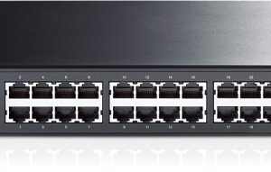 Switch L2 cu management full 24 porturi 10/100 TP-LINK TL-SL5428E -  doua porturi 10/100/1000 + doua sloturi SFP combo