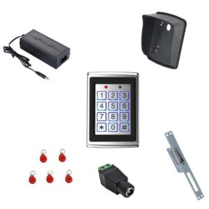 Kit control acces standalone ACC-7612KIT cu tastatura si 5 tag-uri, pentru usa / poarta