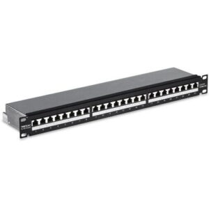Accesoriu Retea Patchpanel 24-port Cat6a ecranat 19
