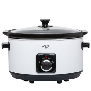 Resigilat!Slow Cooker Adler AD 6413W, 5,8 L