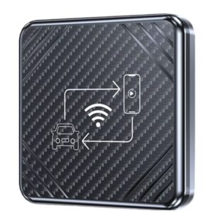 Adaptor Wireless Carplay si Android Auto Techstar V2, Plug and Play, Bluetooth 5.0, Conexiune Automata, Compatibil iOS si Android, USB Type-C