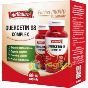 Pachet Quercetin 98 Complex 60cps+30cps