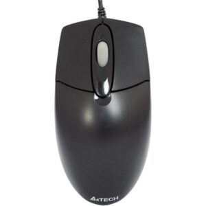 Mouse A4tech PS2 optic (OP-720-B-UP), Black, wired cu 2 butoane si 1 rotita scroll, rezolutie 800dpi