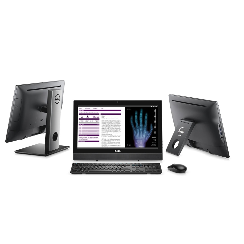 Aio DELL, OPTIPLEX 3050 AIO, Intel Core i5-6500T, 2.50 GHz, HDD: 256 GB SSD, RAM: 8 GB, unitate optica: DVD RW, video: Intel HD Graphics 530, webcam, TOUCHSCREEN