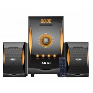 Akai Sistem Boxe Active 2.1 Bluetooth, Negru