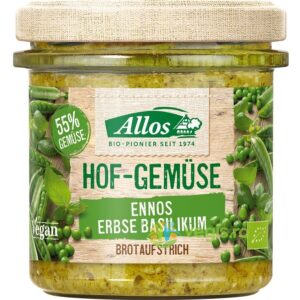 Crema Tartinabila cu Mazare si Busuioc Ecologica/Bio 135g