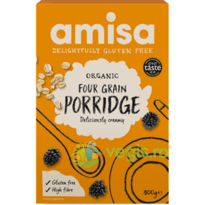 Porridge din 4 Cereale fara Gluten Ecologic/Bio 300g
