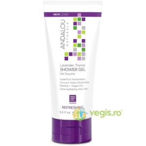 Gel de Dus Revigorant cu Extract de Lavanda si Cimbru 251ml Secom,