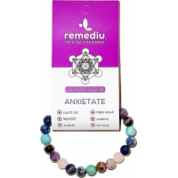 Anxietate bratara din cristale 1buc REMEDIU