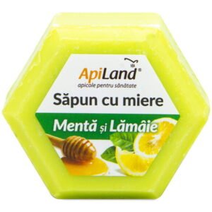 Sapun Natural cu Miere, Menta si Lamaie 100g