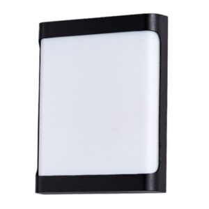 Aplica Exterior Techstar® LED Light EX10 , Putere 20W, A++, Rezistenta la Apa si Praf, Alb Cald, 3000K, Plastic ABS, Negru