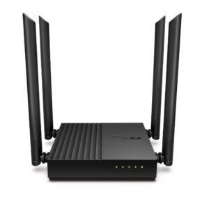 Router wireless Tp-Link Archer C64, AC1200, 4 porturi Gigabit, 4 antene externe, Dual Band