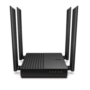 Router wireless Tp-Link Archer C64, AC1200, 4 porturi Gigabit, 4 antene externe, Dual Band