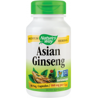 Asian ginseng - Korean ginseng 50cps NATURES WAY