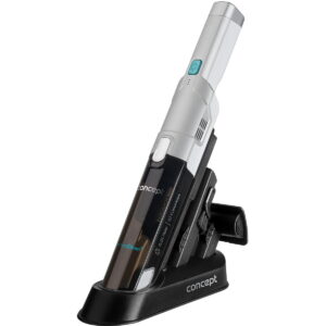 Aspirator VP4420, 90W, 11,1 V,BLDC Motor , 0.25 l, 2 niveluri putere, 2200mah, li-Ion, filtru HEPA13, Autonomie 21 min,Putere de absortie 14 kPa, Accesoriu pentru masina, Argintiu