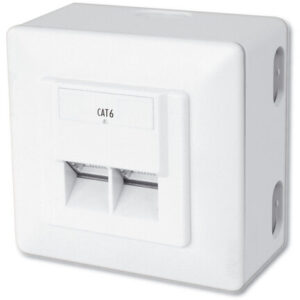 Accesoriu Retea Digitus DN-9006-N,  Priza Perete CAT6