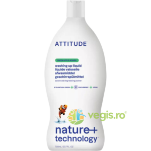 Lichid de Spalat Vase cu Mar Verde si Busuioc 700ml