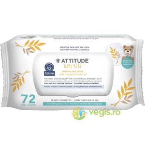 Servetele Umede pentru Bebelusi Sensitive Skin Natural 72buc