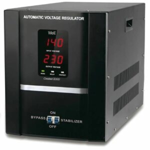 Stabilizator automat de tensiune Well Constant 3000VA/1800W cu servo motor Well AVR-SRV-CONSTANT3000-WL