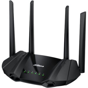 Router Wireless Dahua AX15M, control parental, 6th Gen, 300 Mbps@2.4 GHz, 1201Mbps@5 GHz, wifi 6