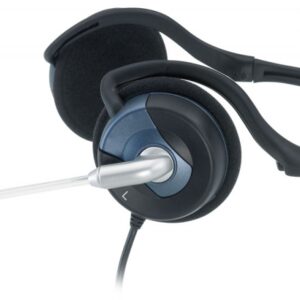 Casti GENIUS 'HS-300N' + microfon, design pliabil '31710146100' (include timbru verde 0.01 lei)