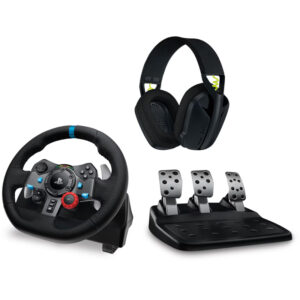 Volan Logitech Driving Force G29 (PC/PS3/PS4/PS5) + Casti Wireless G435