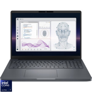 Laptop DELL 16'' Pro Max 16 Plus MB16250, FHD+ 120Hz VRR, Procesor Intel® Core™ Ultra 7 265HX (30M Cache, up to 5.30 GHz), 32GB DDR5 CSODIMM, 1TB SSD, RTX PRO 2000 Blackwell 8GB, Win 11 Pro, 3Yr ProSupport