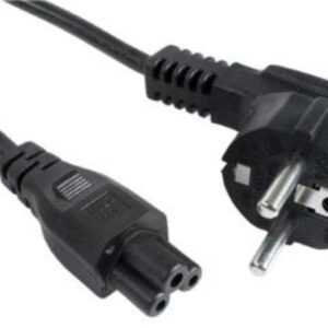 CABLU alimentare GEMBIRD notebook 1m, intrare Shucko, iesire C5, 16A, certificare VDE, bulk, black, "PC-186-ML12-1M" (timbru verde 0.18 lei)