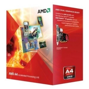 CPU AMD skt FM2 A4 X2 4020 3.20/3.40GHz, 1MB cache, 65W, BOX 'AD4020OKHLBOX'
