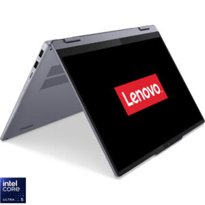 Laptop Lenovo 14'' IdeaPad 5 2-in-1 14IAL10, WUXGA IPS Touch, Procesor Intel® Core™ Ultra 5 225U (12M Cache, up to 4.80 GHz), 16GB LPDDR5X, 512GB SSD, Intel Graphics, No OS, Luna Grey