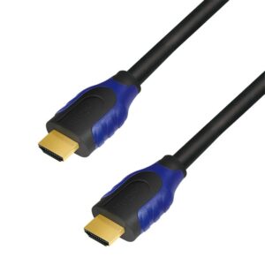CABLU video LOGILINK, HDMI (T) la HDMI (T), 1m, conectori auriti, rezolutie maxima 4K DCI (4096 x 2160) la 60 Hz, ver. 2.0b, w. ethernet, negru, "CH0061" (timbru verde 0.18 lei)