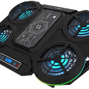 Stand/Cooler notebook AQIRYS Zenith, diagonala max. de pana la 17.3 inch, modul racitor termoelectric de tip Peltier