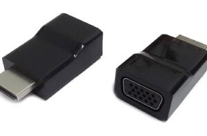 Adaptor HDMI to VGA adapter, single port (A-HDMI-VGA-001)