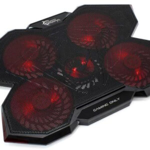 Stand/Cooler notebook White Shark ICE WIZARD, max 17.3 inch, ventilatoare 4x 140 mm, 1x 70 mm, Red LED fan