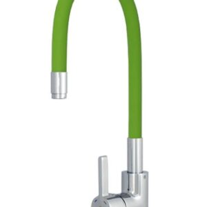 Baterie bucatarie pipa flexibila VERDE ERMETIQ ER-A208V