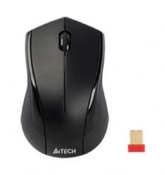 Mouse Wireless A4TECH V-Track (G7-600NX-1), Black ,wireless cu 2 butoane si 1 rotita scroll, rezolutie ajustabila 1000-2000dpi