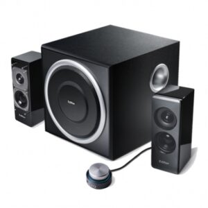 BOXE 2.1 EDIFIER, RMS: 72W (18Wx2 + 36W), black, telecomanda pe fir, iesire casti, optical input 'S330D' , BOXS330D (include timbru verde 1 leu)