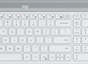 Kit periferice Logitech MK470 Slim Wireless Combo White