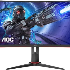 Monitor LED AOC Gaming C32G2ZE/BK Curbat 31.5 inch 1 ms Negru FreeSync Premium 240 Hz